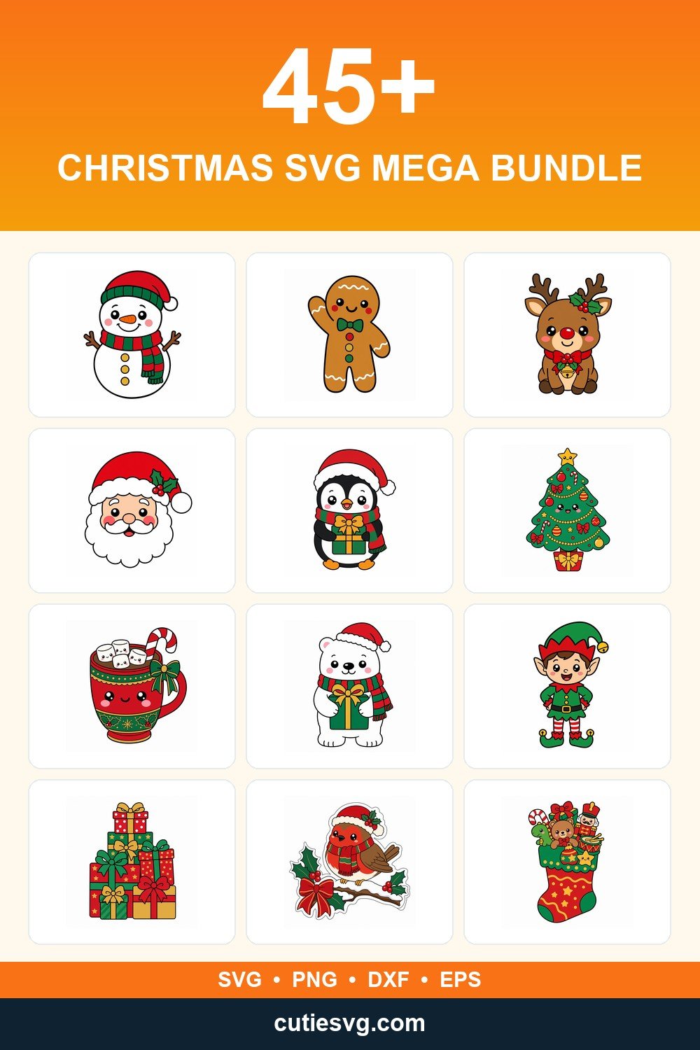 Christmas SVG bundle pin